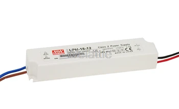 MEAN WELL 12V 1.5A 24V 0.75A 36V 0.5A 18W IP67 LED Drive Constant voltage Switching Power Supply LPH-18-12 LPH-18-24 LPH-18-36
MEAN WELL 12V 1.5A 24V 0.75A 36V 0.5A 18W IP67 LED Drive Constant voltage Switching Power Supply LPH-18-12 LPH-18-24 LPH-18-36