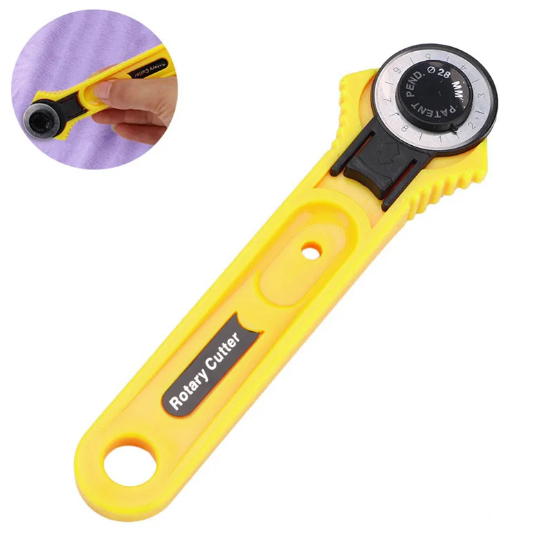 28mm Sewing Accessories Fabric Cutter Leather Craft Circular Cut Rotary Cutter Blade Patchwork DIY Sewing Tools
28mm Sewing Accessories Fabric Cutter Leather Craft Circular Cut Rotary Cutter Blade Patchwork DIY Sewing Tools