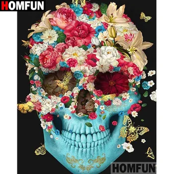 HOMFUN Rhinestone Painting Crystal Decor Diy Diamond Painting "Flower skull" 3D Cross Stitch Pattern Diamond Embroidery A19025
HOMFUN Rhinestone Painting Crystal Decor Diy Diamond Painting "Flower skull" 3D Cross Stitch Pattern Diamond Embroidery A19025