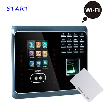 ZK UF100 Plus Biometric Face And Fingerprint Time Attendance With RFID Card Reader WIFI Face Time Clock Employee Time Attendance
ZK UF100 Plus Biometric Face And Fingerprint Time Attendance With RFID Card Reader WIFI Face Time Clock Employee Time Attendance