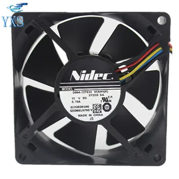 D08A-12TS13 01AH1(K) DC 12V 0.7A 8025 8CM 80*80*25mm 4 Wires Double Ball Bearing Cooling Fan
D08A-12TS13 01AH1(K) DC 12V 0.7A 8025 8CM 80*80*25mm 4 Wires Double Ball Bearing Cooling Fan