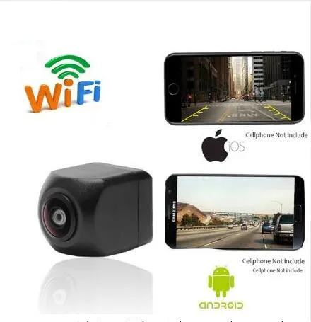 Мини WiFi Беспроводная Автомобильная камера 1080P водонепроницаемая заднего вида