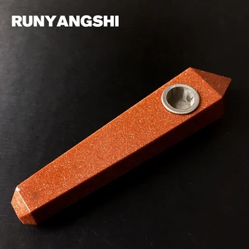 Sio2 Smoking Pipe Natural Stones and Minerals with Strainer 1 Pc Smoke Pipe Runyangshi YH18
Sio2 Smoking Pipe Natural Stones and Minerals with Strainer 1 Pc Smoke Pipe Runyangshi YH18