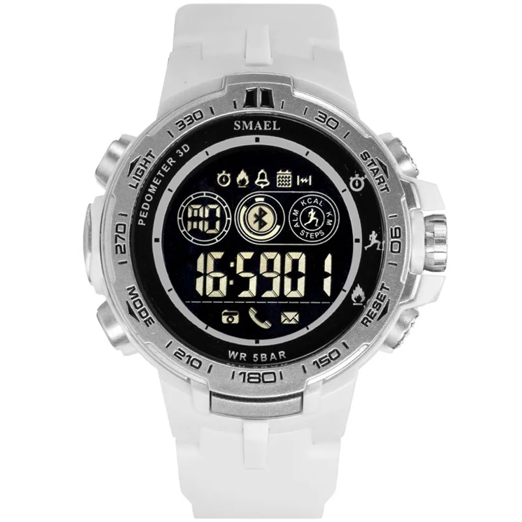 Fashionable Men Women Wristwatch Bluetooth Smart Men's Watch Students Clock Call Date Alarm Digital Watches Reloj Hombre Digital
Fashionable Men Women Wristwatch Bluetooth Smart Men's Watch Students Clock Call Date Alarm Digital Watches Reloj Hombre Digital