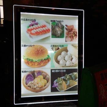 5PCS Ultra Thin Acrylic Frame Restaurant Wall Mounted LED Illuminated Menu Signage Light Box 50CMX70CM
5PCS Ultra Thin Acrylic Frame Restaurant Wall Mounted LED Illuminated Menu Signage Light Box 50CMX70CM