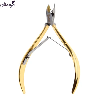 Monja Nail Art Stainless Steel Golden Cuticle Nipper Cutter Dead Skin Trim Remove Scissor Clipper Manicure Pedicure Tool
Monja Nail Art Stainless Steel Golden Cuticle Nipper Cutter Dead Skin Trim Remove Scissor Clipper Manicure Pedicure Tool