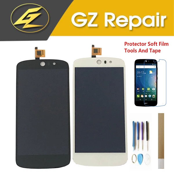 4.5 Inch For Acer Liquid Z530 LCD Display Screen+Touch Screen Digitizer Assembly Black White Color With Kits
4.5 Inch For Acer Liquid Z530 LCD Display Screen+Touch Screen Digitizer Assembly Black White Color With Kits