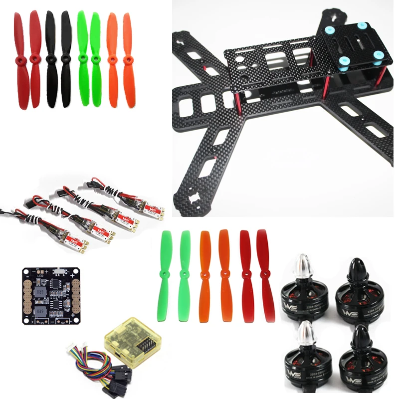 DIY NQ250 quadcopter frame kit run with 4S WST version The Frame+WDIY2204+WST BL12A ESC+WST bullnose prop + CC3D
DIY NQ250 quadcopter frame kit run with 4S WST version The Frame+WDIY2204+WST BL12A ESC+WST bullnose prop + CC3D