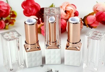 100pcs Self made DIY lipstick tube white gold lipstick tube transparent square lipstick hollow tube diameter 12.1
100pcs Self made DIY lipstick tube white gold lipstick tube transparent square lipstick hollow tube diameter 12.1