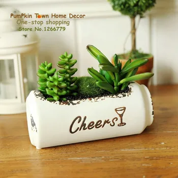 2018 NEW Pastoral fresh style succulent bonsai decorative ornaments,green simulation green plant fleshy combination floral set
2018 NEW Pastoral fresh style succulent bonsai decorative ornaments,green simulation green plant fleshy combination floral set