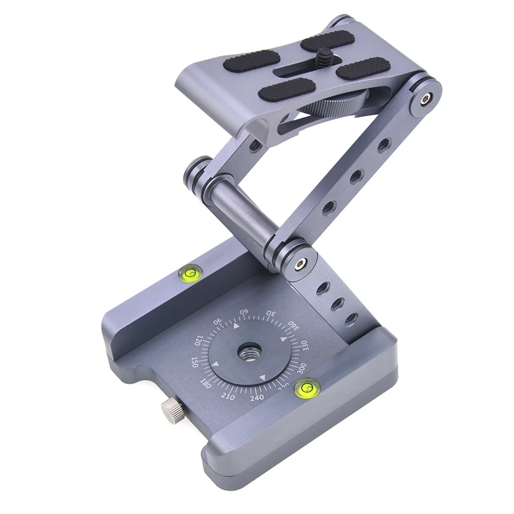 Z Type Tilt Head 3 Folds Desktop Camera Ballhead Video Tripod Head for DSLR Camera SD998
Z Type Tilt Head 3 Folds Desktop Camera Ballhead Video Tripod Head for DSLR Camera SD998