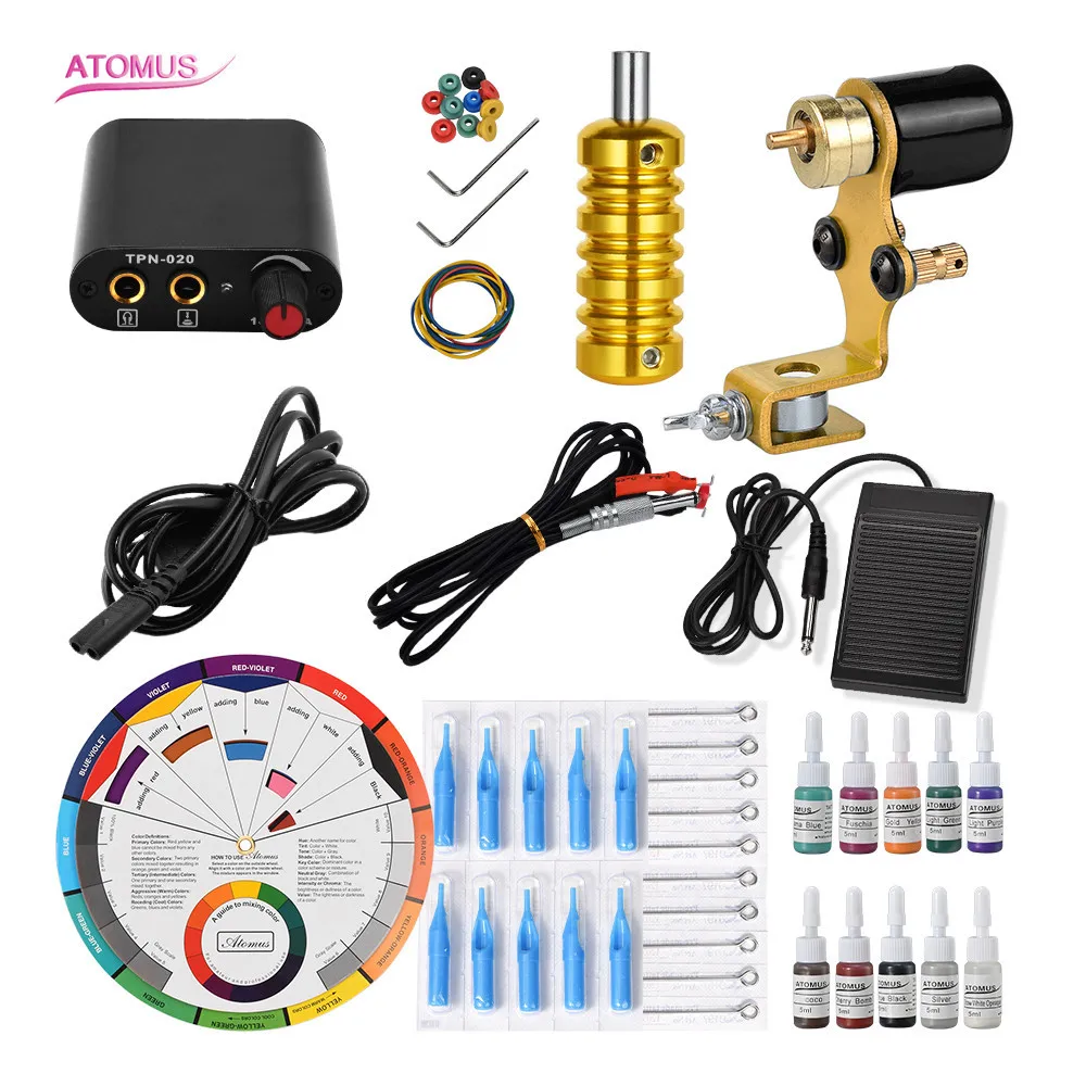Tattoo Machine Kit Tatuar Maquinas Rotativas Tatuaje Set Tatuajes Tatuagens Maquillaje Permanente Principiante Rotary Tattoo Kit
Tattoo Machine Kit Tatuar Maquinas Rotativas Tatuaje Set Tatuajes Tatuagens Maquillaje Permanente Principiante Rotary Tattoo Kit