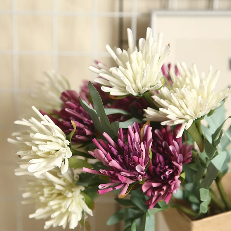 Artificial Flower Colorful Chrysanthemum Simulation Plant Office House Decor Simulation Bonsai Faux DIY Flower-Arranging
Artificial Flower Colorful Chrysanthemum Simulation Plant Office House Decor Simulation Bonsai Faux DIY Flower-Arranging