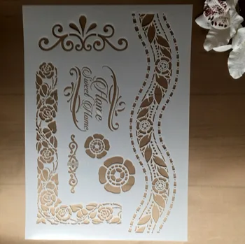 Sweet Home A4 DIY Craft Layering Stencils Wall Painting Scrapbooking Stamping Embossing Album Deco Paper Card Template F5130
Sweet Home A4 DIY Craft Layering Stencils Wall Painting Scrapbooking Stamping Embossing Album Deco Paper Card Template F5130