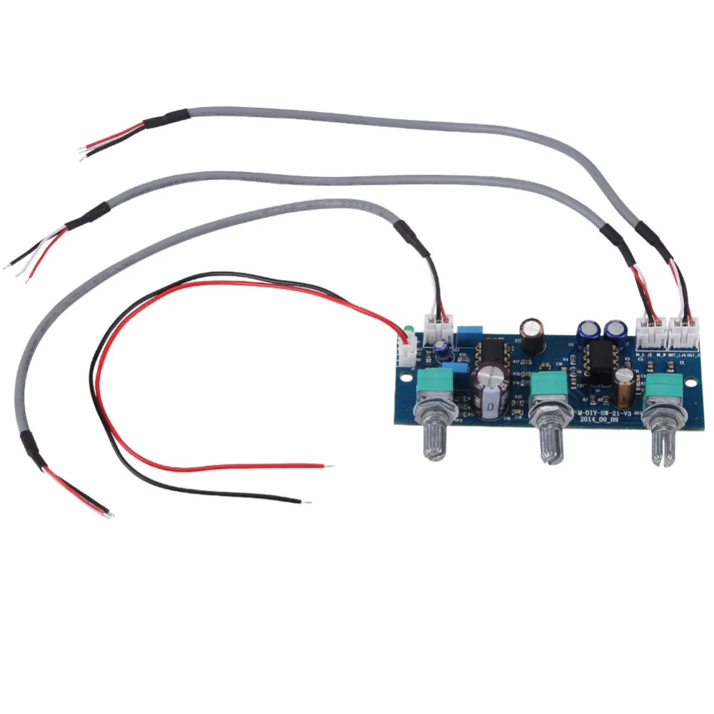 1 Pcs 10V~25V DC Low Pass Filter Pre AMP Pre-amplifier Board for 2.1 Channel Subwoofer 22Hz~300Hz Signal Volume Potentiometer
1 Pcs 10V~25V DC Low Pass Filter Pre AMP Pre-amplifier Board for 2.1 Channel Subwoofer 22Hz~300Hz Signal Volume Potentiometer