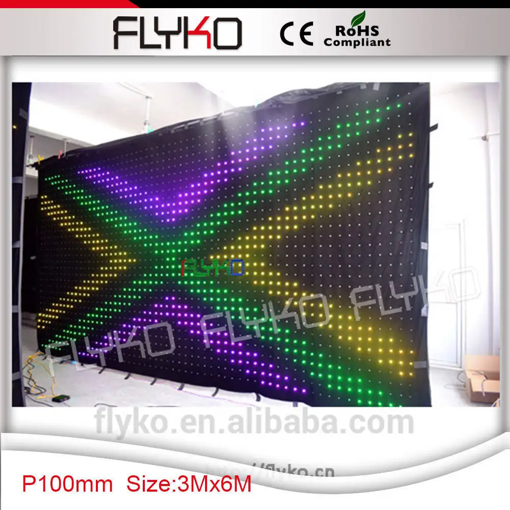 outdoor band tour stage display P10 portable led video curtain 3x6m 
outdoor band tour stage display P10 portable led video curtain 3x6m