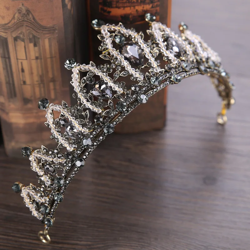Фото Диадеза в стиле барокко винтажная свадебная корона с - купить