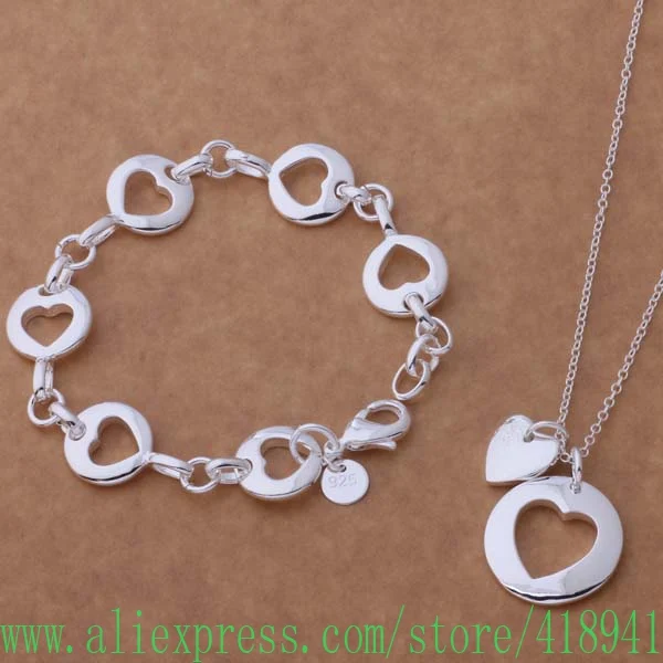 925 sterling silver Jewelry Sets Bracelet 135 + Necklace 276 /eaqamrxa bbsajsza AS118
925 sterling silver Jewelry Sets Bracelet 135 + Necklace 276 /eaqamrxa bbsajsza AS118