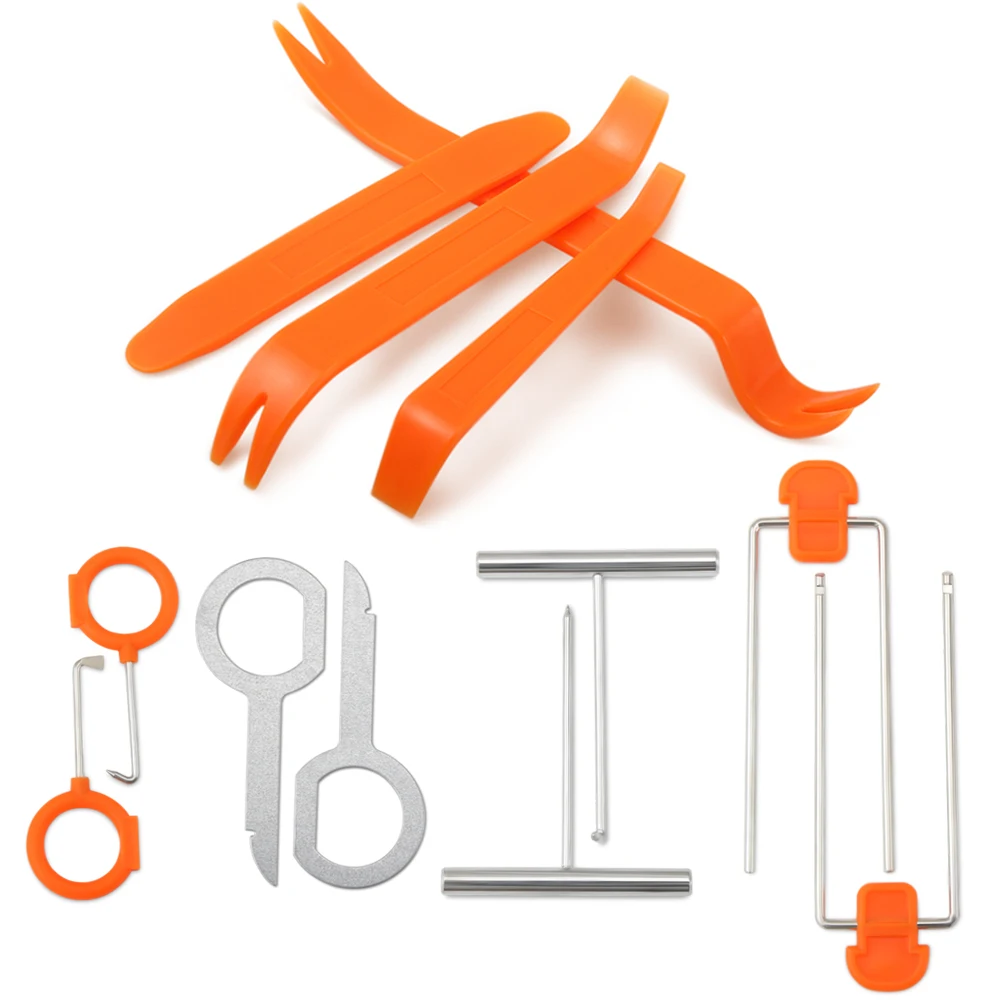 12pcs Car Door Clip Panel Radio Removal Tool For Land Rover LR4 LR2 Evoque discovery 2 3 4 freelander 1 2 Car accessories
12pcs Car Door Clip Panel Radio Removal Tool For Land Rover LR4 LR2 Evoque discovery 2 3 4 freelander 1 2 Car accessories