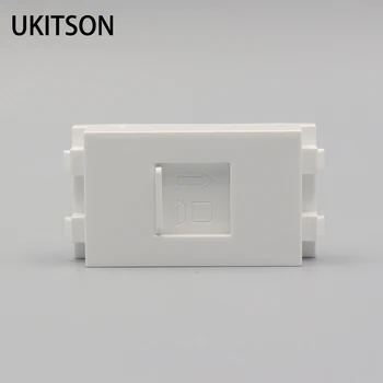 Sliding Door Slot Socket Blank Spacer Empty Modules For 1 RJ45 Network Keystone Connector Plug
Sliding Door Slot Socket Blank Spacer Empty Modules For 1 RJ45 Network Keystone Connector Plug