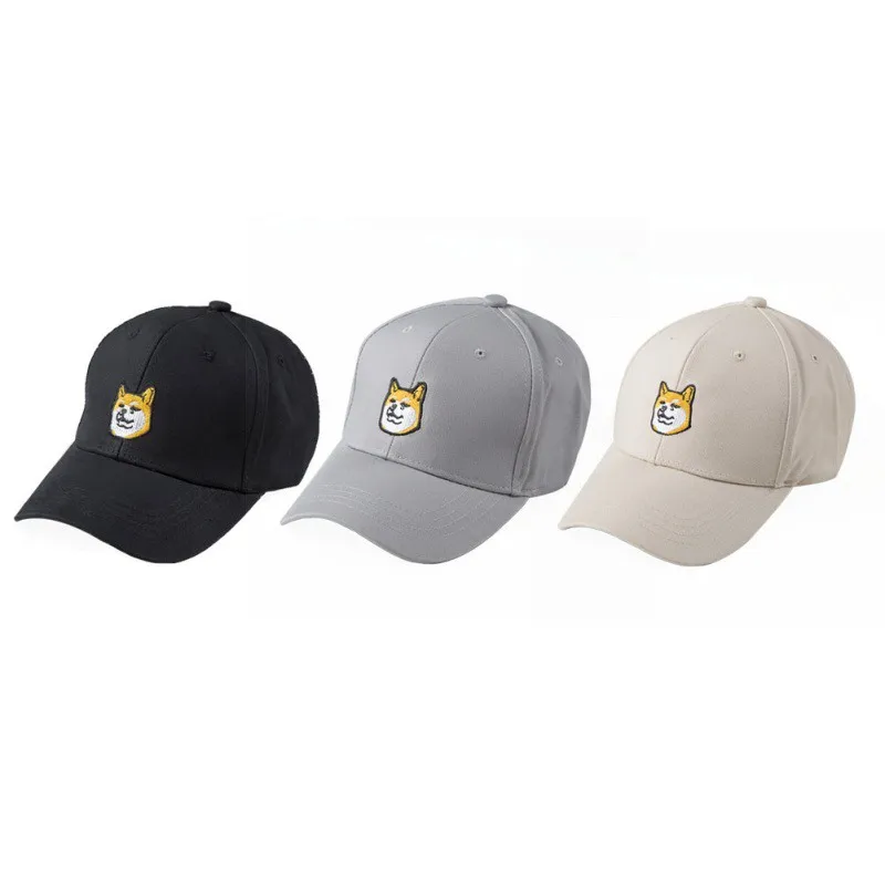 Fashion Collection New Solid Color Embroidered Shiba Inu Expression Pack Hip Hop Baseball Cap Z72
Fashion Collection New Solid Color Embroidered Shiba Inu Expression Pack Hip Hop Baseball Cap Z72