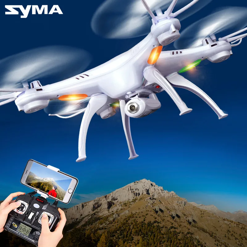 

SYMA X5SW X5SW-1 With 2MP Camera WIFI FPV RC Quadcopter Quadrocopter Quadricopter 2.4Ghz 4CH 6-Axis GYRO Helicopter Toy Ar.Drone