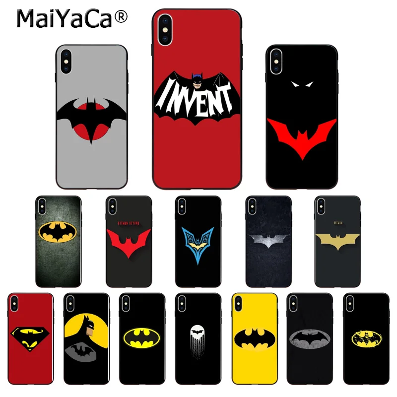 MaiYaCa DC Superhero Batman logo High Quality Phone Case for iPhone 5 5Sx 6 7 7plus 8 8Plus X XS MAX XR
MaiYaCa DC Superhero Batman logo High Quality Phone Case for iPhone 5 5Sx 6 7 7plus 8 8Plus X XS MAX XR