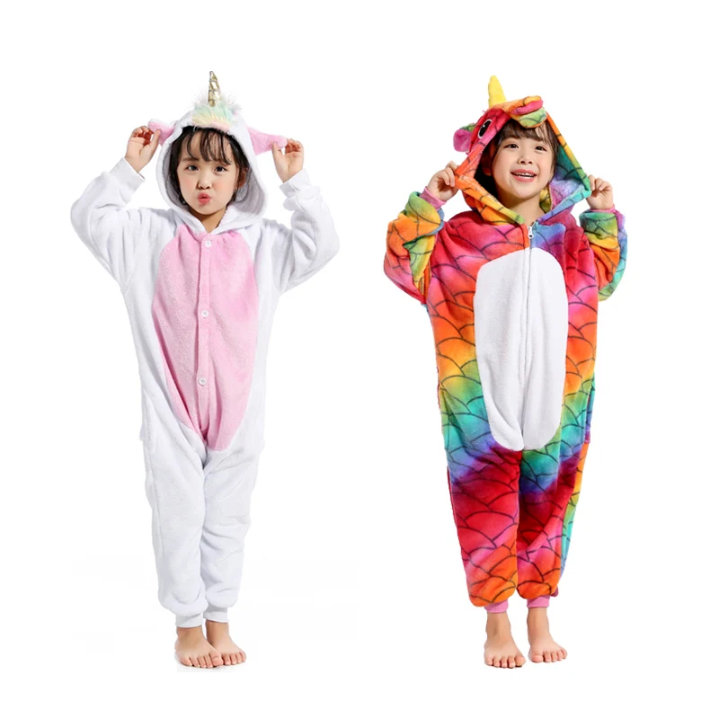 2019 Winter kids Kigurumi Pajamas Unicorn Cartoon Anime Animal Kids Sleepwear Flannel Warm pajamas set Children Pajamas
2019 Winter kids Kigurumi Pajamas Unicorn Cartoon Anime Animal Kids Sleepwear Flannel Warm pajamas set Children Pajamas