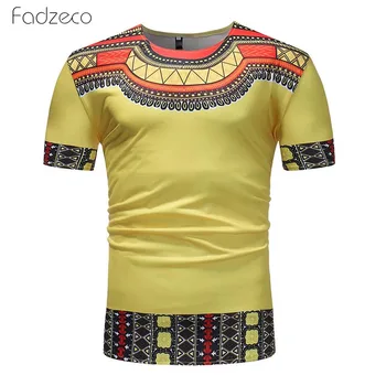 Fadzeco 2019 African Shirt For Men Print Round Neck Tribal Short Sleeve Men T-Shirt Big Size Dashiki Male Tops African Clothes
Fadzeco 2019 African Shirt For Men Print Round Neck Tribal Short Sleeve Men T-Shirt Big Size Dashiki Male Tops African Clothes