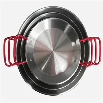 stainless steel good quality Spanish paella pan seafood dish Korean fried chicken dish Cheese cooker Binaural Fruit sugar pan
stainless steel good quality Spanish paella pan seafood dish Korean fried chicken dish Cheese cooker Binaural Fruit sugar pan