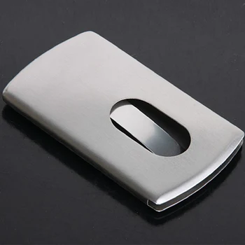 Hot Sale Business Card Holder for Men Women Thumb Slide Out Stainless Steel Pocket ID Credit Card Holder Case #20
Hot Sale Business Card Holder for Men Women Thumb Slide Out Stainless Steel Pocket ID Credit Card Holder Case #20