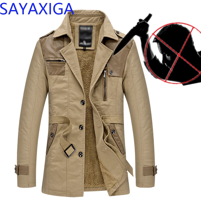 Self Defense Clothing Security Anti cut Anti-Stab Men Trench Police Personal Stealth Outfit Cut Resistant Cutfree Windbreaker
Self Defense Clothing Security Anti cut Anti-Stab Men Trench Police Personal Stealth Outfit Cut Resistant Cutfree Windbreaker