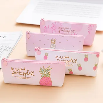 1 Pcs Kawaii Pu Pencil Case Pineapple Gift Estuches School Pencil Box Pencilcase Pencil Bag School Supplies Stationery
1 Pcs Kawaii Pu Pencil Case Pineapple Gift Estuches School Pencil Box Pencilcase Pencil Bag School Supplies Stationery