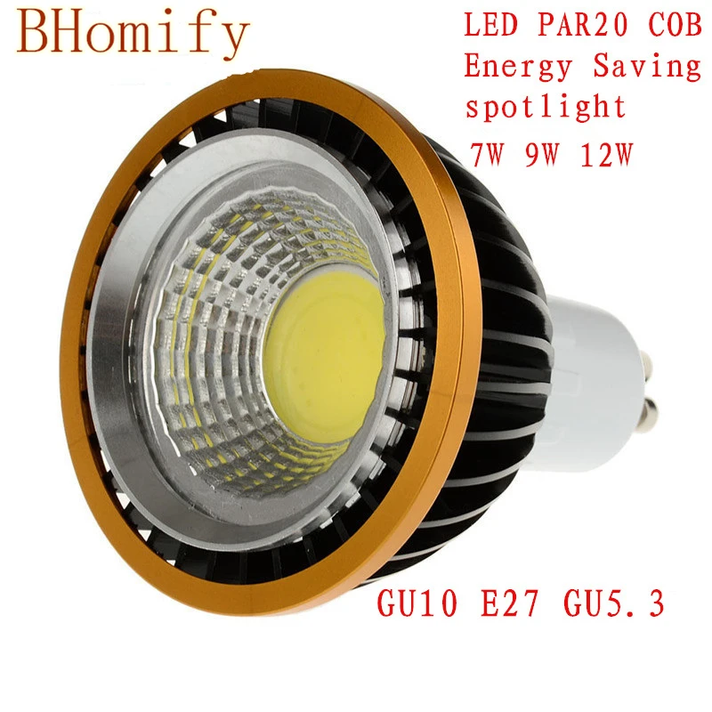 LED spot COB Spotlights PAR20 Bulb 220V 110V dimmable GU10 GU5.3 E27 7W 9W 12W bulb LED Lamps Warm/Pure/Cold White Spot light
LED spot COB Spotlights PAR20 Bulb 220V 110V dimmable GU10 GU5.3 E27 7W 9W 12W bulb LED Lamps Warm/Pure/Cold White Spot light