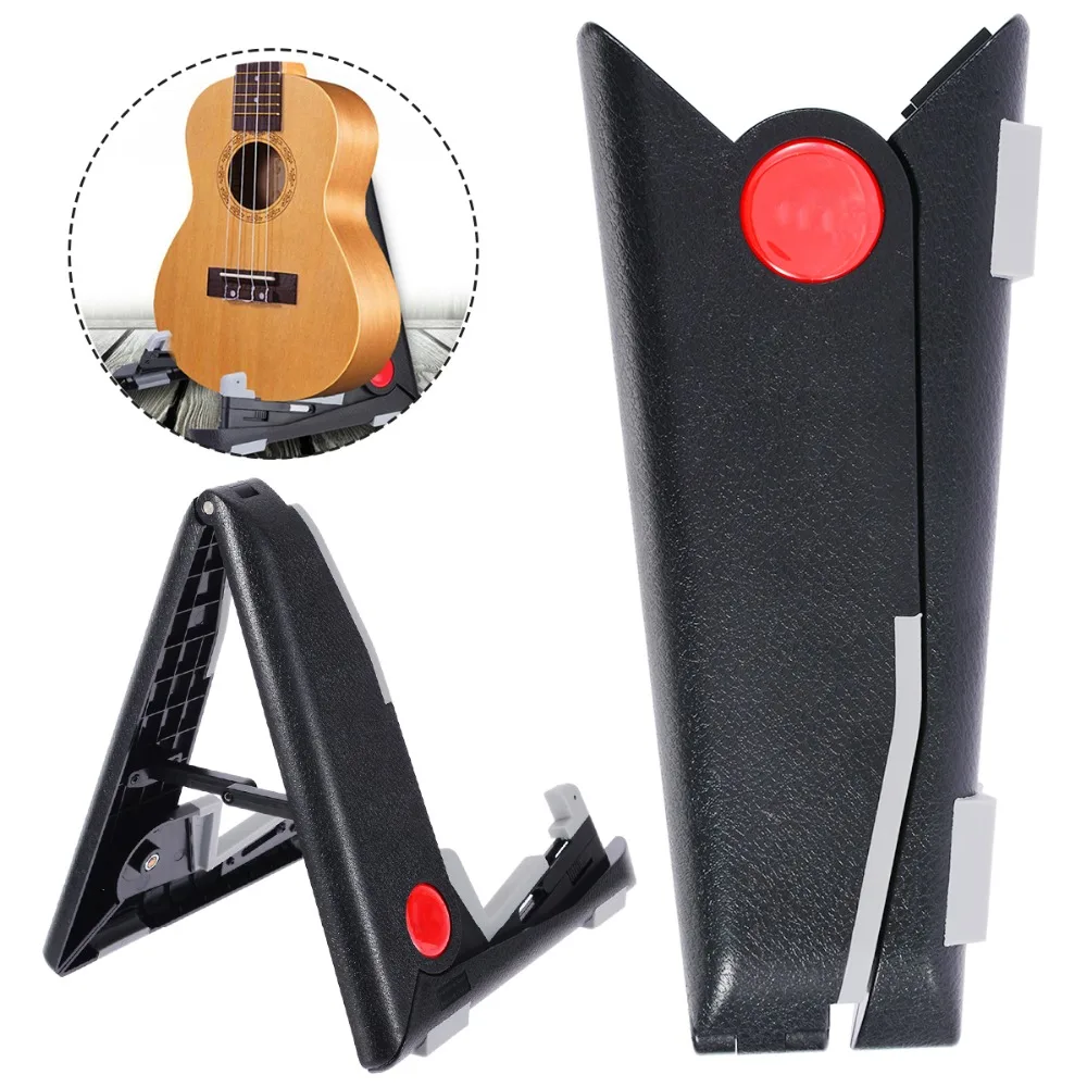 New Folding Guitar Stand Foldable Music Instruments Frame Electric Acoustic Bass Guitar Universal Portable Floor Stand Holder
New Folding Guitar Stand Foldable Music Instruments Frame Electric Acoustic Bass Guitar Universal Portable Floor Stand Holder