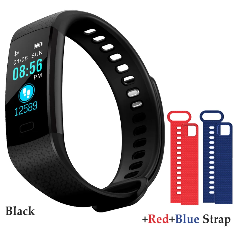 Fitness Bracelet Heart Rate Monitor Smart Bracelet Activity Fitness Tracker Message Remind Smart Band Colorful Smart Wristband
Fitness Bracelet Heart Rate Monitor Smart Bracelet Activity Fitness Tracker Message Remind Smart Band Colorful Smart Wristband