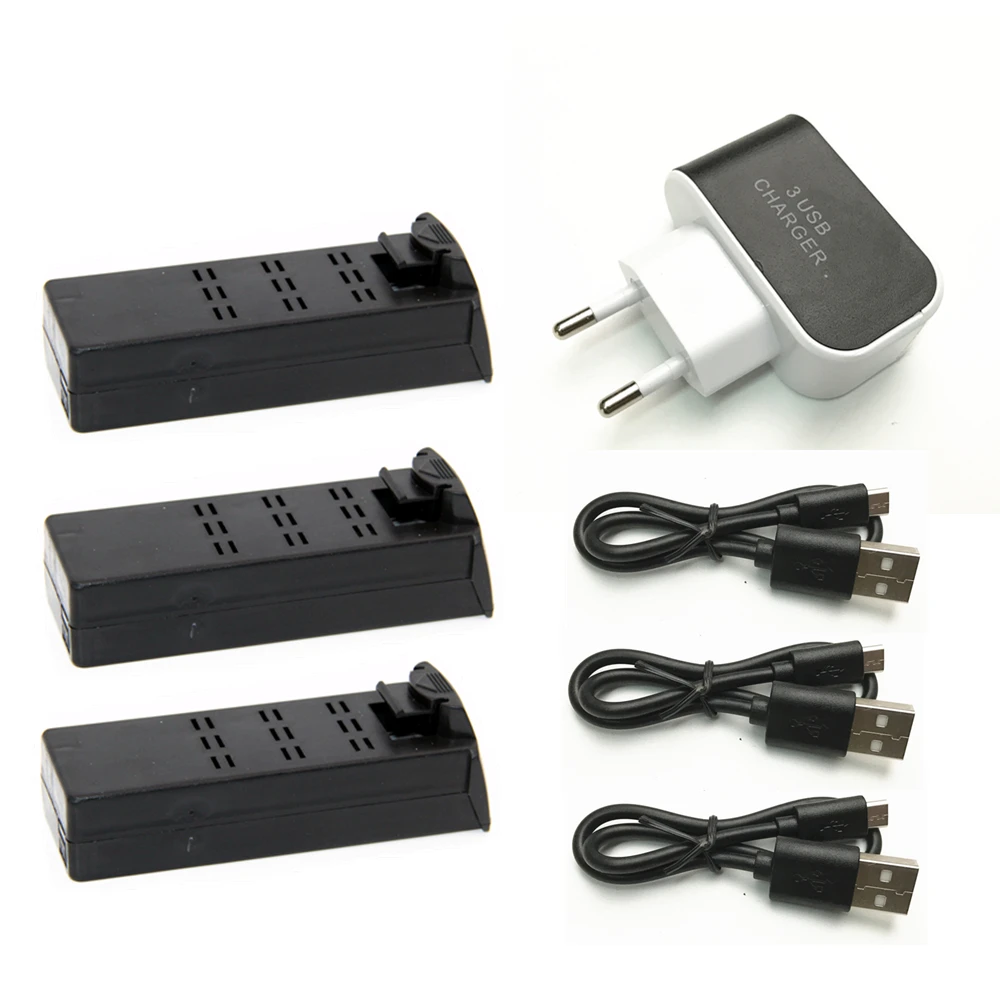 3 шт., батарея 3,7 в 800 мАч с USB-кабелем для зарядки и зарядной головкой 3 в 1 европейского стандарта для литиевой батареи YH-19 YH-19HW
3 шт., батарея 3,7 в 800 мАч с USB-кабелем для зарядки и зарядной головкой 3 в 1 европейского стандарта для литиевой батареи YH-19 YH-19HW
