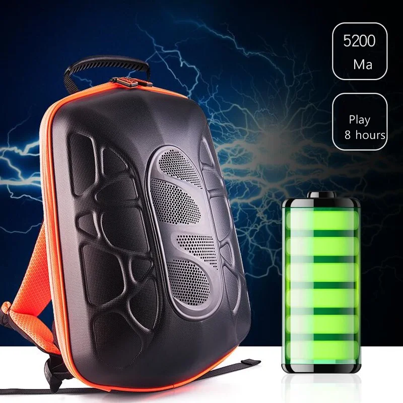 Wireless USB charging Bluetooth Speaker Anti Theft bicycle bicycle sound waterproof portable card subwoofer Backpack
Wireless USB charging Bluetooth Speaker Anti Theft bicycle bicycle sound waterproof portable card subwoofer Backpack