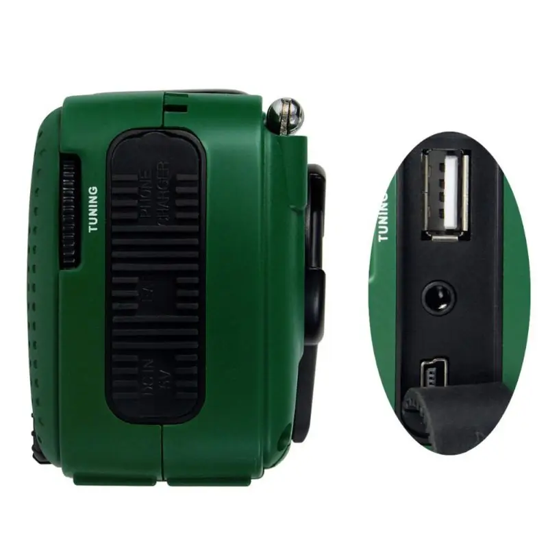 Portable FM Radio DE13 FM MW SW Crank Dynamo Hand-cranked Solar Emergency Radio World Receiver with Flashlight S2
Portable FM Radio DE13 FM MW SW Crank Dynamo Hand-cranked Solar Emergency Radio World Receiver with Flashlight S2
