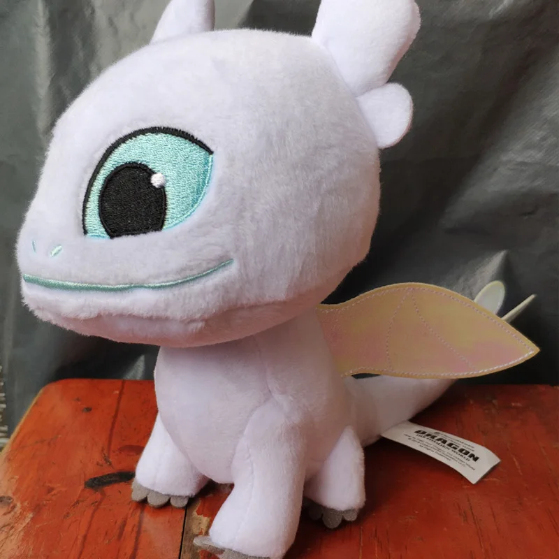 White Toothless How to Train Your Dragon 3 Plush Toy Light Fury Soft White Dragon Stuffed Animal Doll Toys
White Toothless How to Train Your Dragon 3 Plush Toy Light Fury Soft White Dragon Stuffed Animal Doll Toys