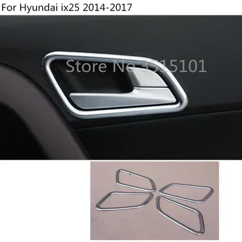 Car Molding Cover Stick Trim ABS Chrome Door Inner Handle Bowl Frame 4pcs For Hyundai Creta IX25 2014 2015 2016 2017
Car Molding Cover Stick Trim ABS Chrome Door Inner Handle Bowl Frame 4pcs For Hyundai Creta IX25 2014 2015 2016 2017