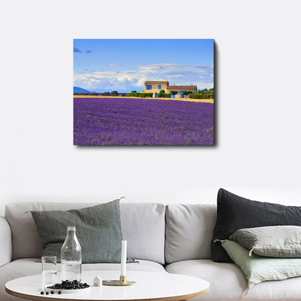 Nordic Purple lavender Estate Picture Canvas Print Art Wall Painting Modern Home Decor Posters and Prints Living Room Decoration
Nordic Purple lavender Estate Picture Canvas Print Art Wall Painting Modern Home Decor Posters and Prints Living Room Decoration