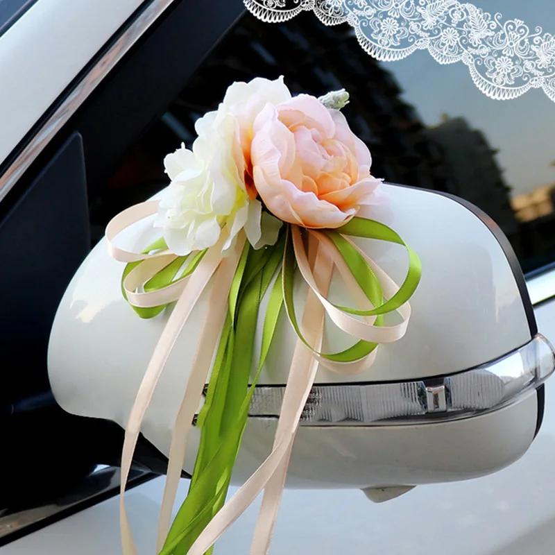 10 Colors Silk Ribbon Flower Wedding Party Artificial Flowers Bridal Car Mirror Door Decoration
10 Colors Silk Ribbon Flower Wedding Party Artificial Flowers Bridal Car Mirror Door Decoration