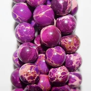 Sea Sediment Imperial Jasper Beads - Round 8 mm Gemstone Beads - Full Strand 16", 48 beads, item 3
Sea Sediment Imperial Jasper Beads - Round 8 mm Gemstone Beads - Full Strand 16", 48 beads, item 3