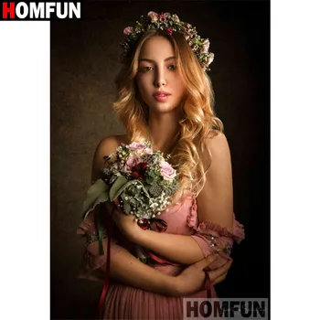 HOMFUN Full Square/Round Drill 5D DIY Diamond Painting "Character beauty" 3D Embroidery Cross Stitch 5D Home Decor Gift A17314
HOMFUN Full Square/Round Drill 5D DIY Diamond Painting "Character beauty" 3D Embroidery Cross Stitch 5D Home Decor Gift A17314
