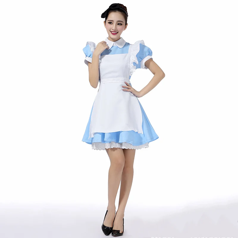 Halloween Maid Costumes Womens Adult Alice in Wonderland Costume Suit Maids Lolita Fancy Dress Cosplay Costume for Women Girl 14
Halloween Maid Costumes Womens Adult Alice in Wonderland Costume Suit Maids Lolita Fancy Dress Cosplay Costume for Women Girl 14