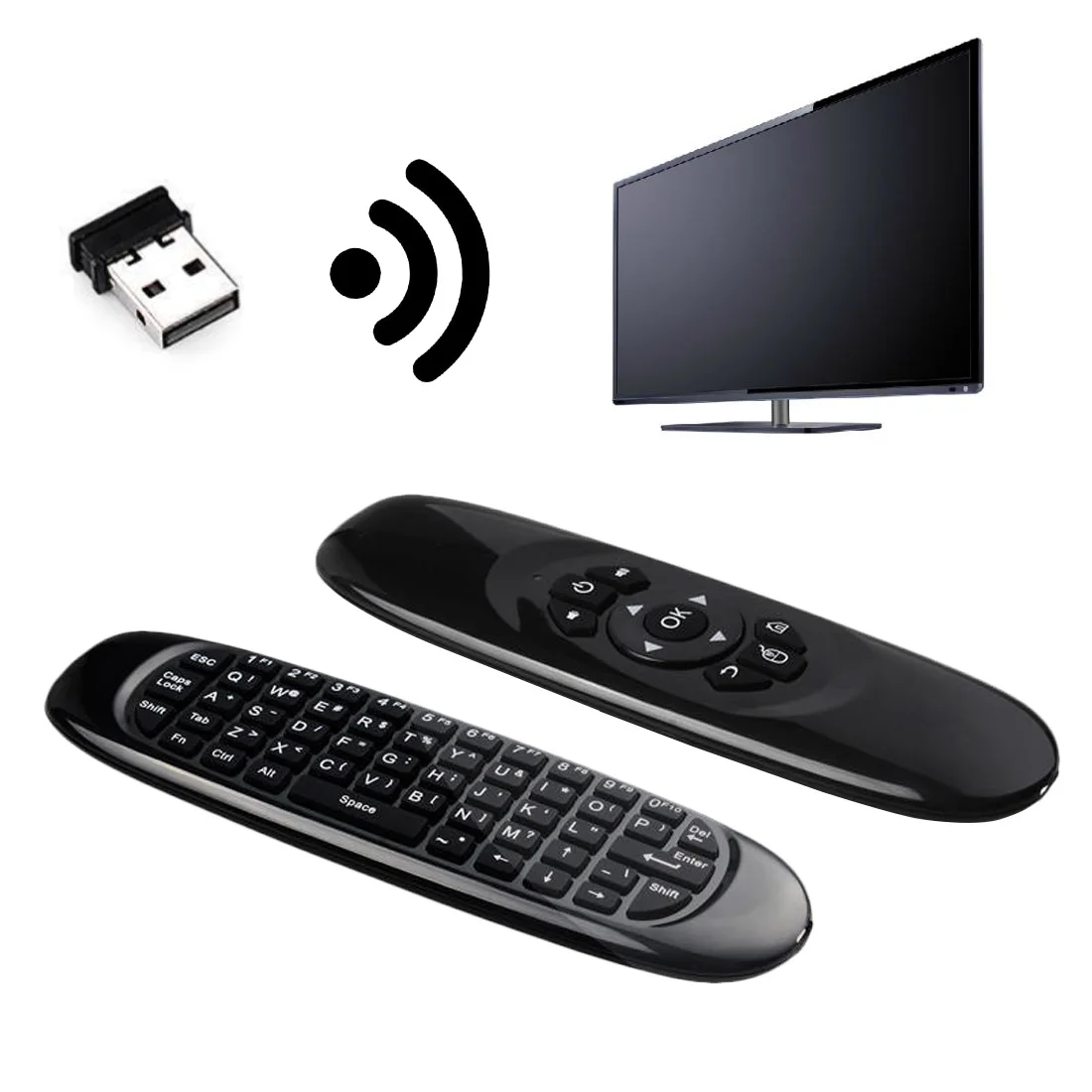 Home Wireless Remote 2.4G Control 15m Operating Distance Convenient Mouse for PC TV 6-axis Projector
Home Wireless Remote 2.4G Control 15m Operating Distance Convenient Mouse for PC TV 6-axis Projector