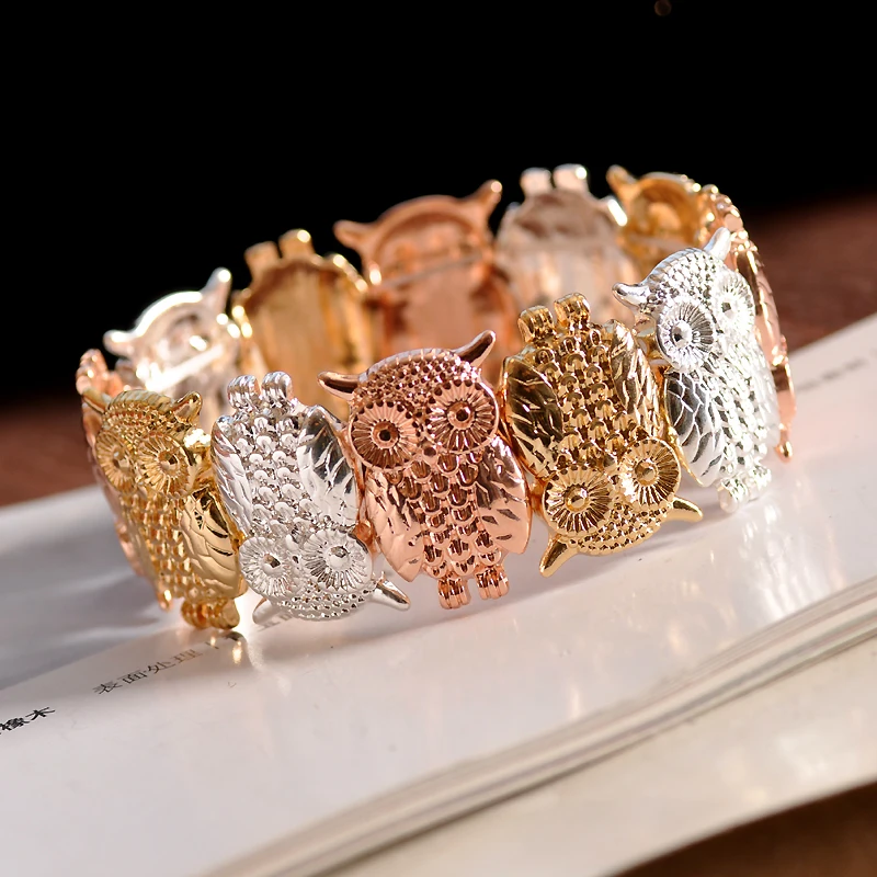 Hot selling new fashion gorgeous women jewelry wholesale classic Girl Birthday Party owl Elastic Bracelet agent shipping
Hot selling new fashion gorgeous women jewelry wholesale classic Girl Birthday Party owl Elastic Bracelet agent shipping
