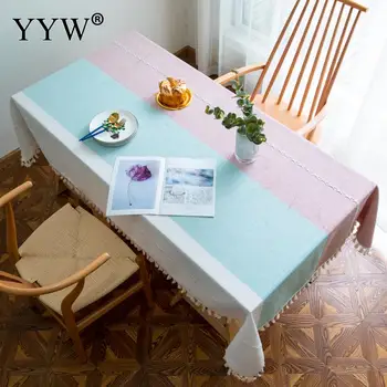Europe Pink Blue Splice Tablecloth Cotton Dustproof Table Cloth With Tassel Wedding Banquet Tv Cabinet Cover Cloth Home Decor
Europe Pink Blue Splice Tablecloth Cotton Dustproof Table Cloth With Tassel Wedding Banquet Tv Cabinet Cover Cloth Home Decor