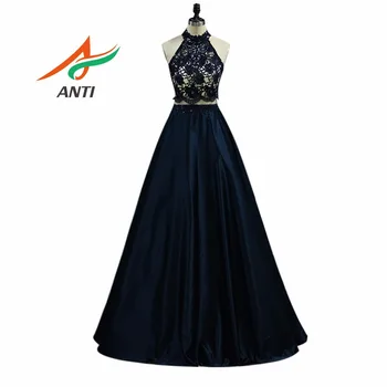 ANTI Fashion Navy Bule Evening Dress Long New Arrival Formal Dresses Lace Beaded Crystals Plus Size Vestido De Festa Party Dress
ANTI Fashion Navy Bule Evening Dress Long New Arrival Formal Dresses Lace Beaded Crystals Plus Size Vestido De Festa Party Dress